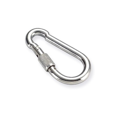Snap-krog med skrue